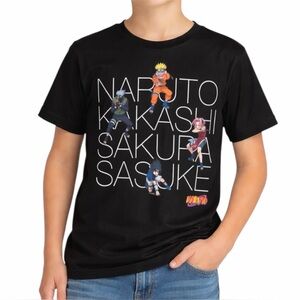 Naruto, Kakashi, Sakura, and Sasuke T-Shirt